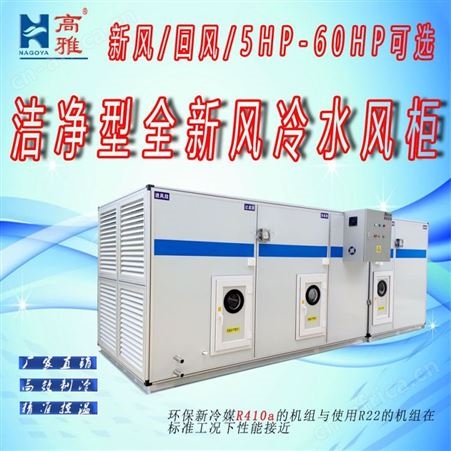 订定制十万级万级千级百级洁净车间恒温恒湿空调机组