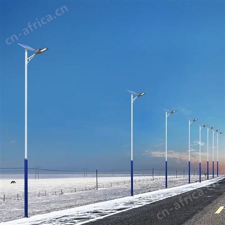市政太阳能路灯 农村道路亮化 新农村LED照明改造 6米灯杆