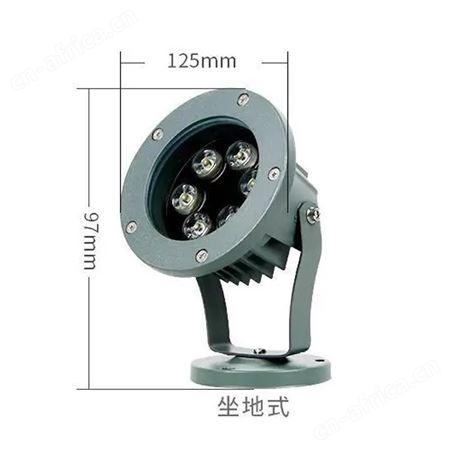 LED照树灯 36W户外圆形射灯 工程投光灯供应 款式可定制