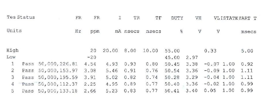 OSC7050有源晶振封装尺寸与规格参数介绍